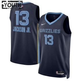 Maillot Basket Enfant Memphis Grizzlies Jaren Jackson JR 13 2022-23 Nike Icon Edition Navy Swingman